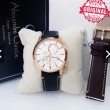 Alexandre Christie AC 3041 Rosegold White MALGRSL Automatic Special Edition Free Strap